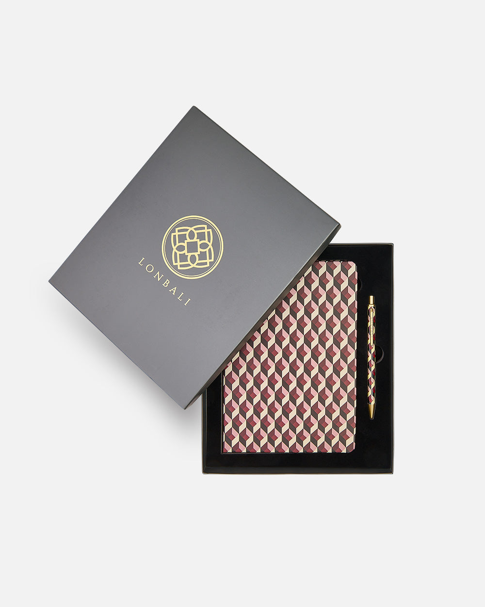 Notebook and Pen Pack Born Cherry