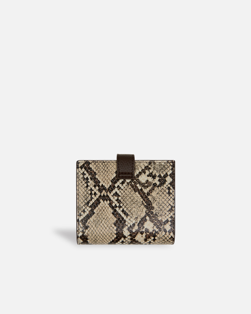 Beige Snake Wallet
