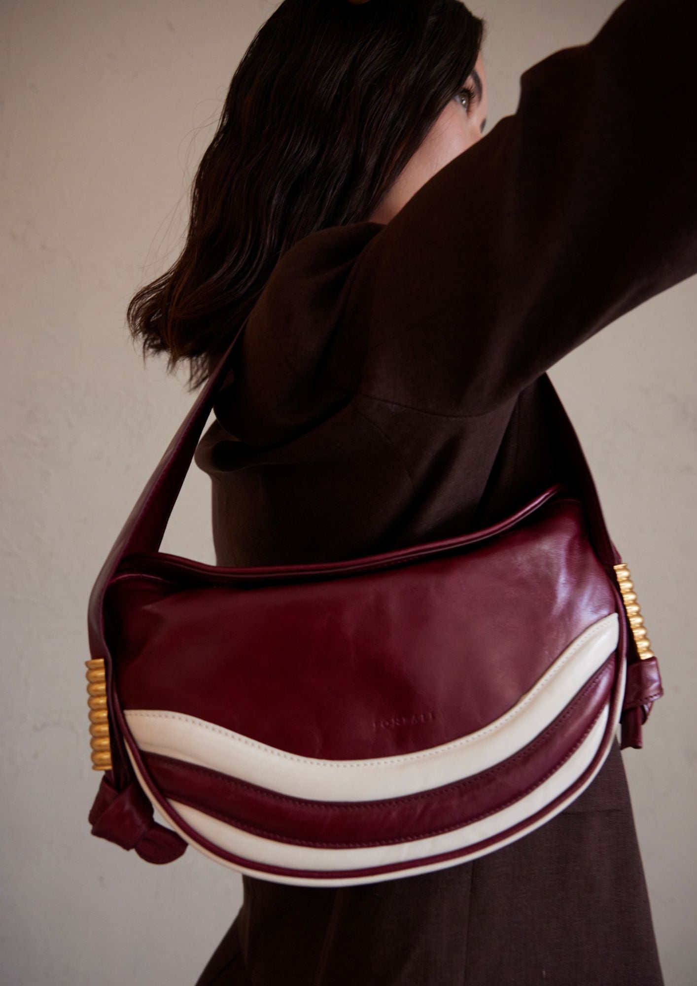 Penelope Shoulder Bag Bordeaux