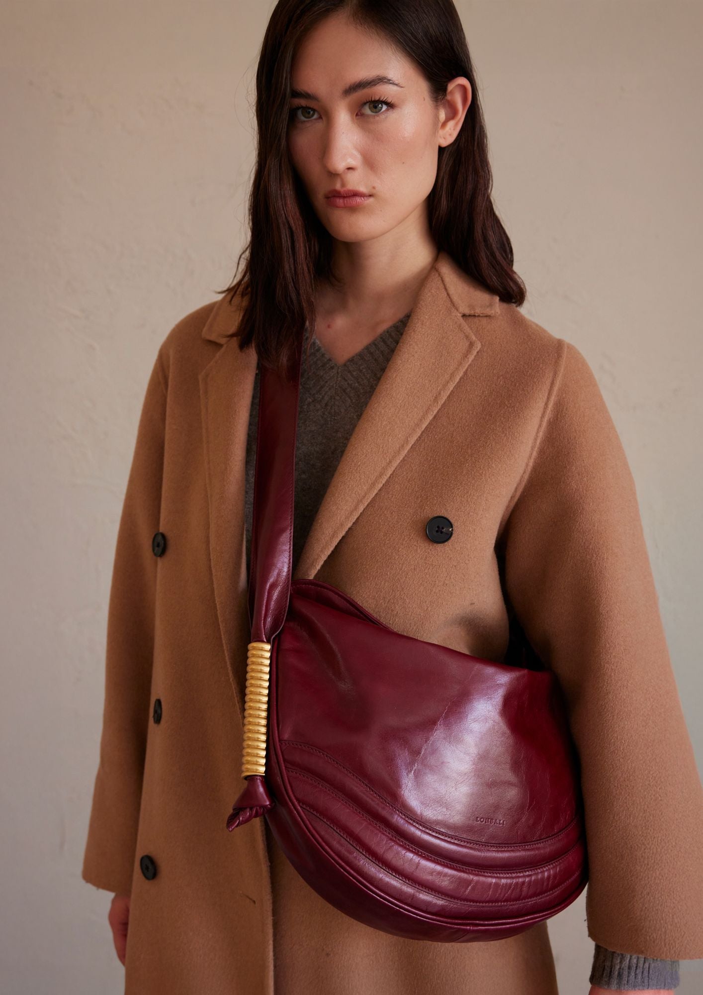 Penelope Crossbody Bordeaux