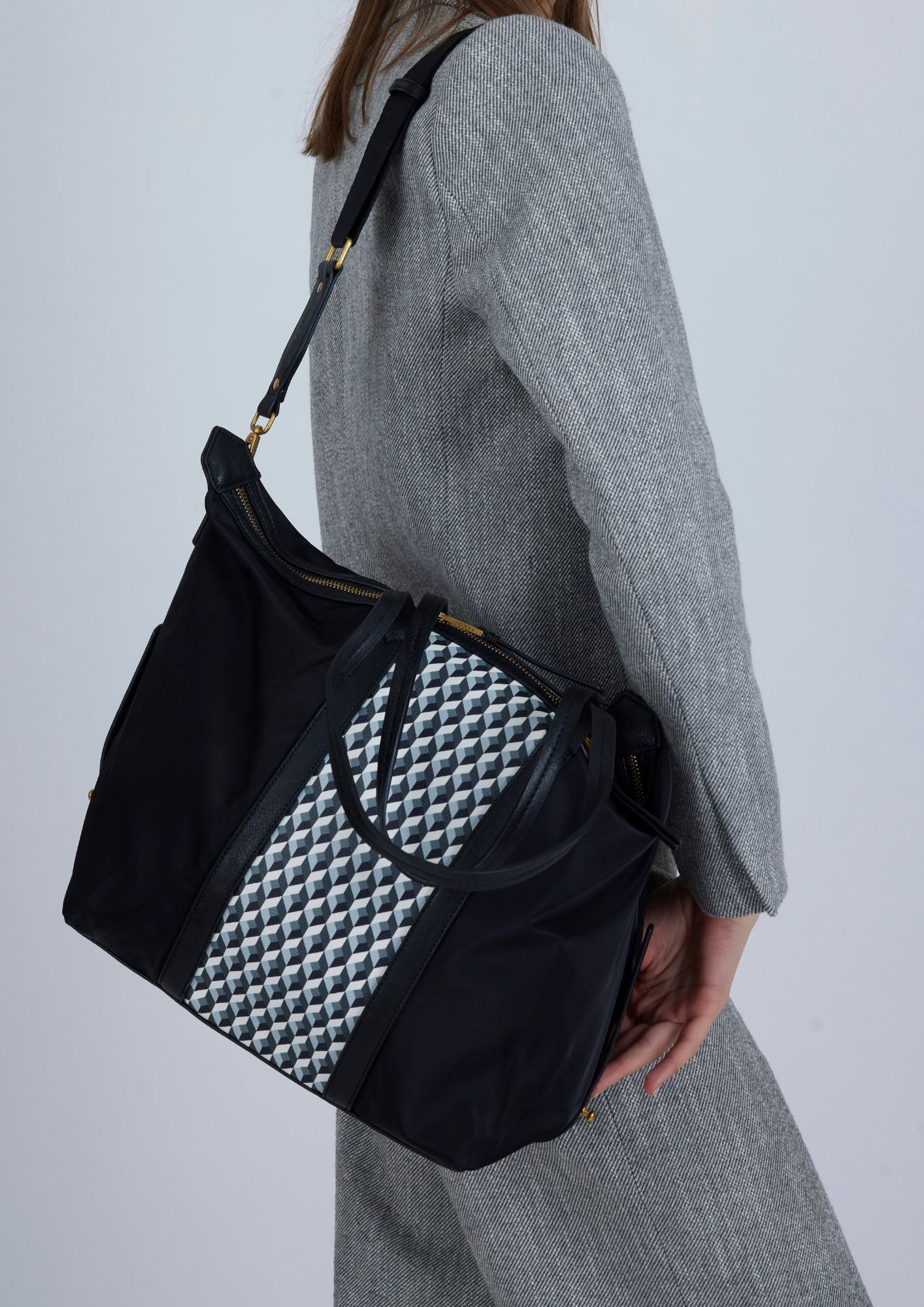 Shopper Bag Lite Born B&W