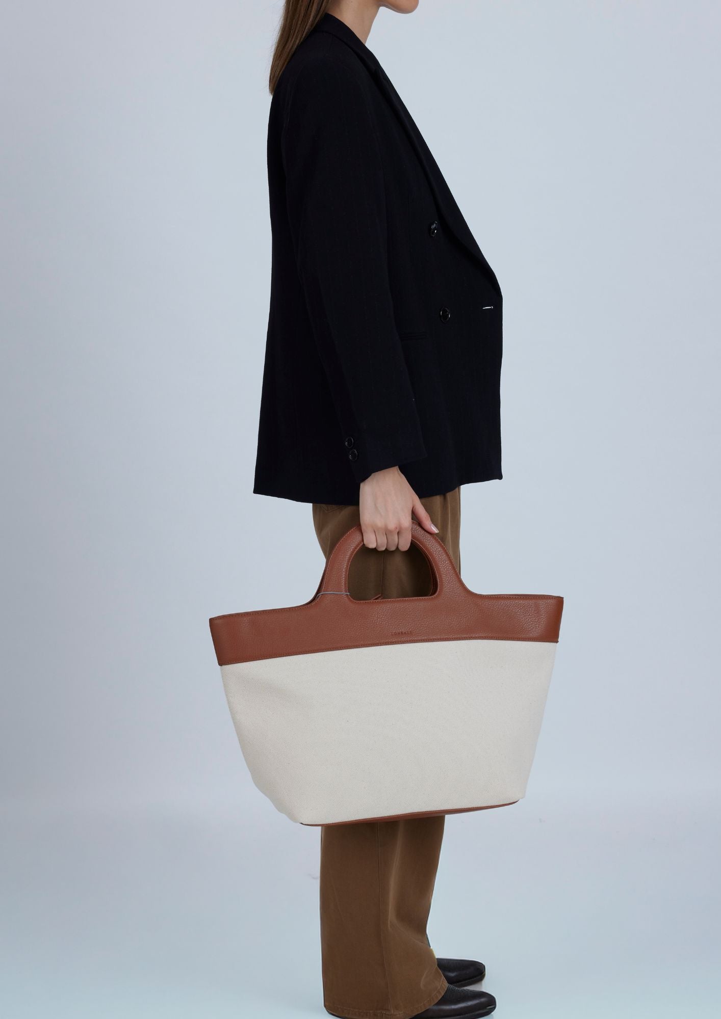 Osaka Large Off White Handbag