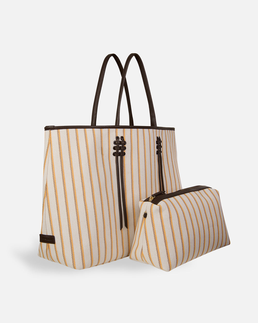 Benat Basket Large Beige Bag