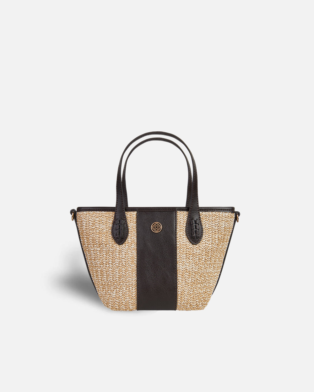 women's mini beach shopper bag with handle