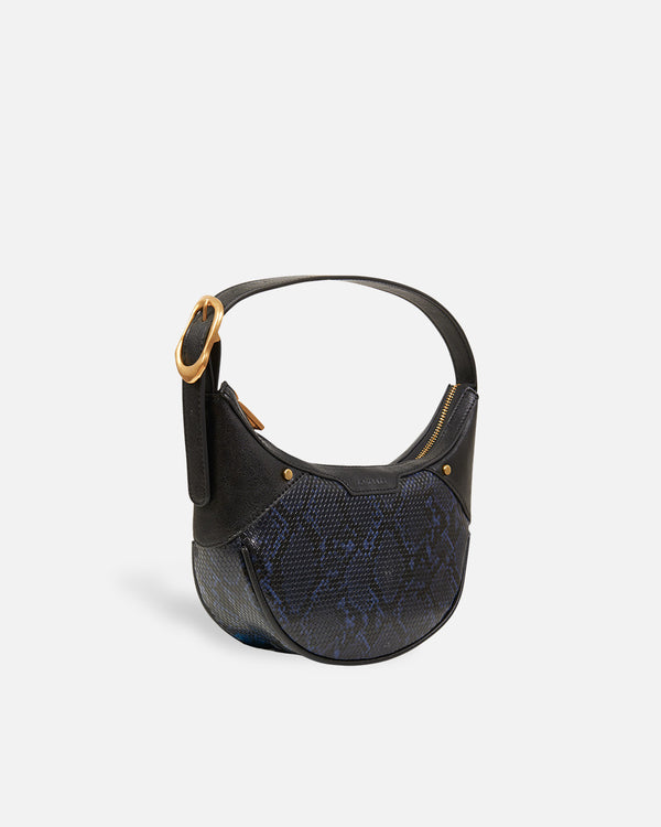 Halfmoon Snake Bag Navy