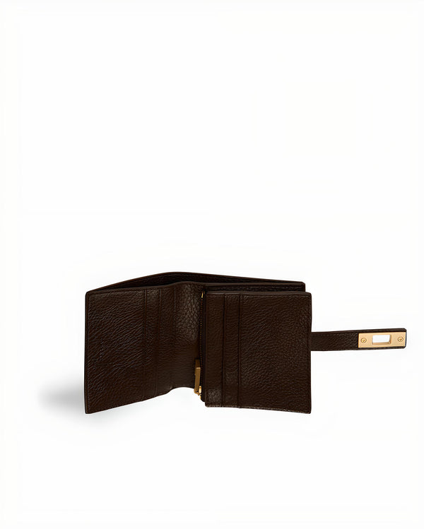 Beige Snake Wallet