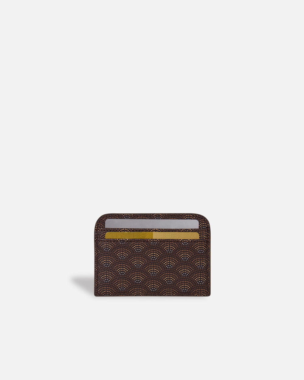 Card holder Kubu Brown
