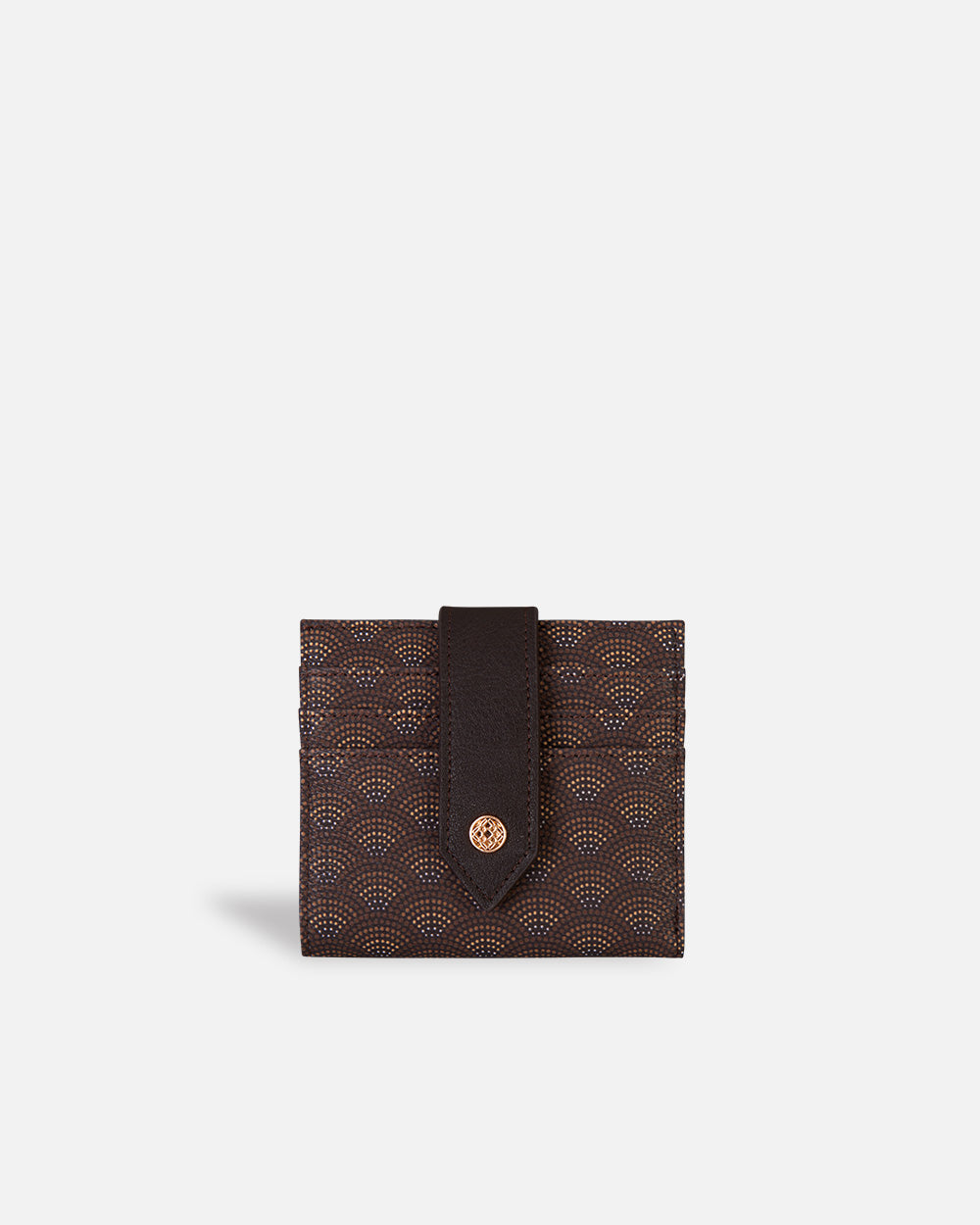 Square wallet Kubu Brown