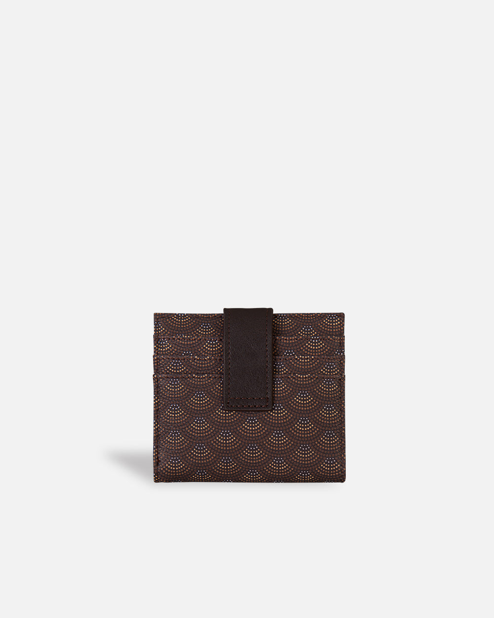 Square wallet Kubu Brown