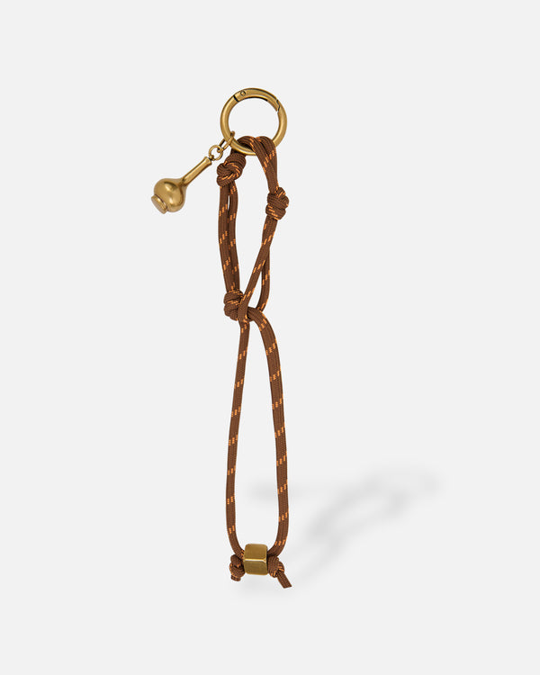 Double Knot Charm Brown
