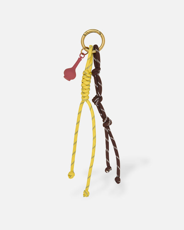 Vase Charm Brown/Yellow
