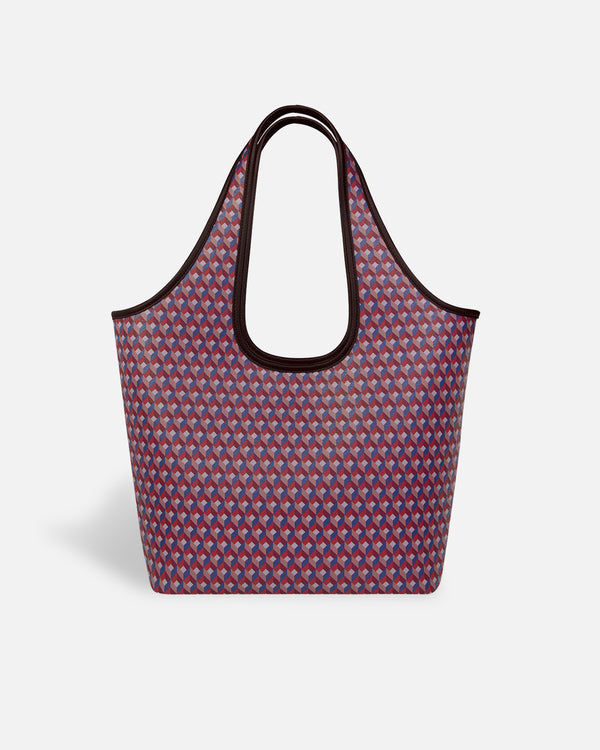 Coated Canvas Hobo Berry
