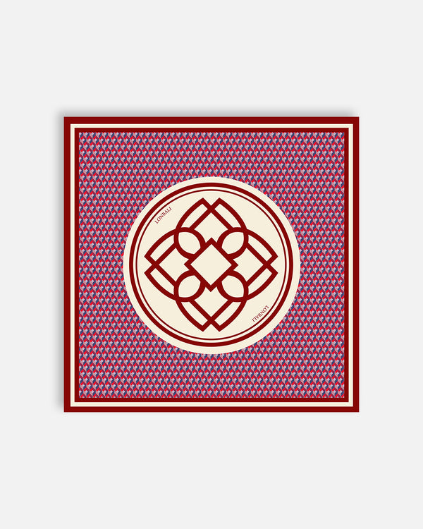 SQUARE SCARF BORN BERRY
