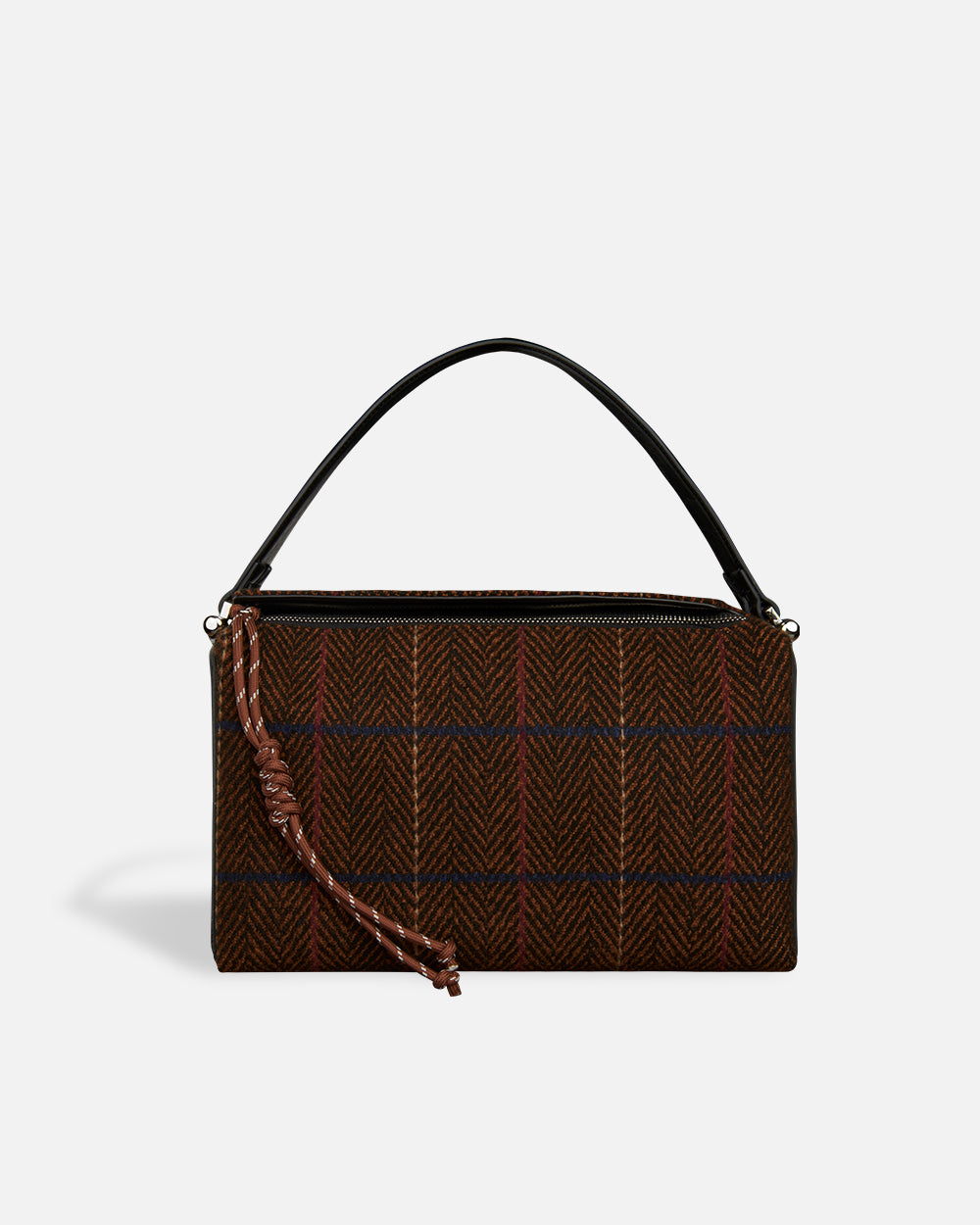 Chicago Bag Tartan Black