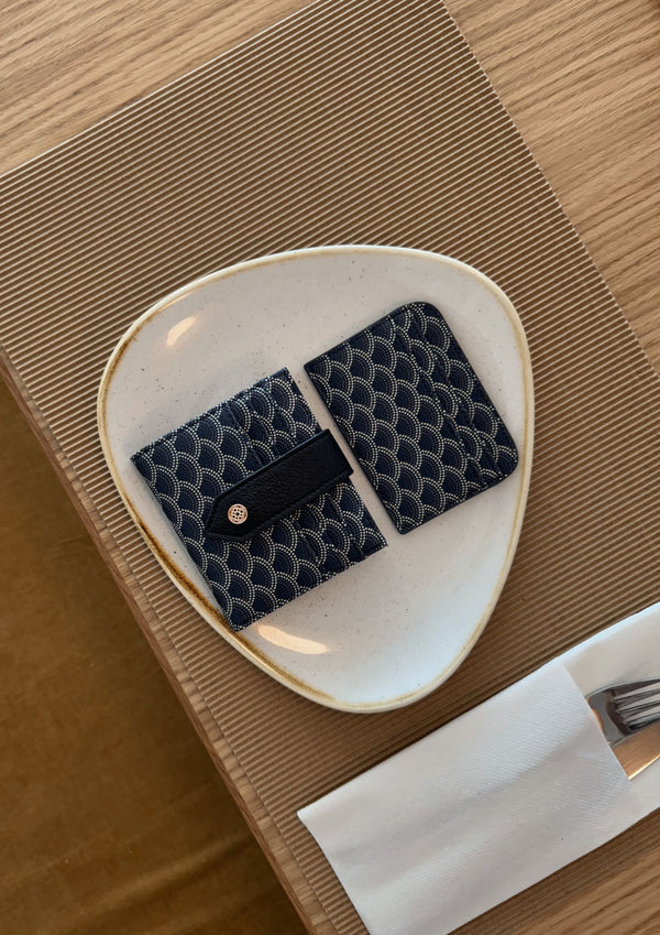 Card holder Kubu Navy Blue