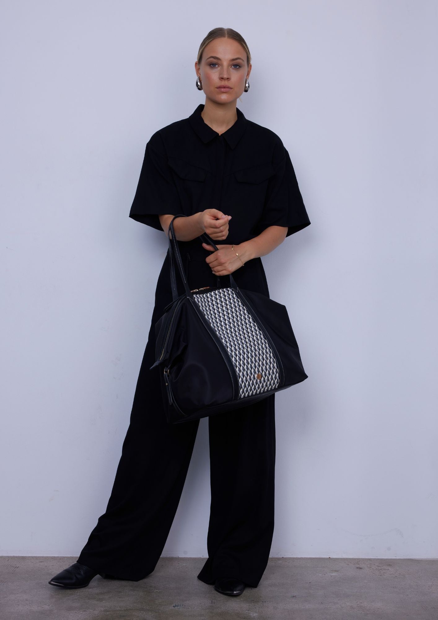 Shopper Bag Lite Born B&W