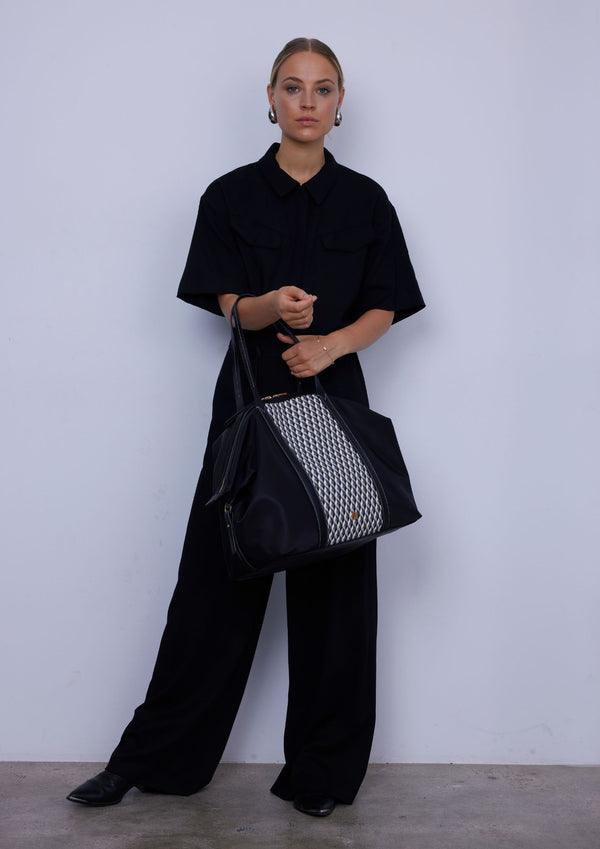 Shopper Bag Lite Born B&W