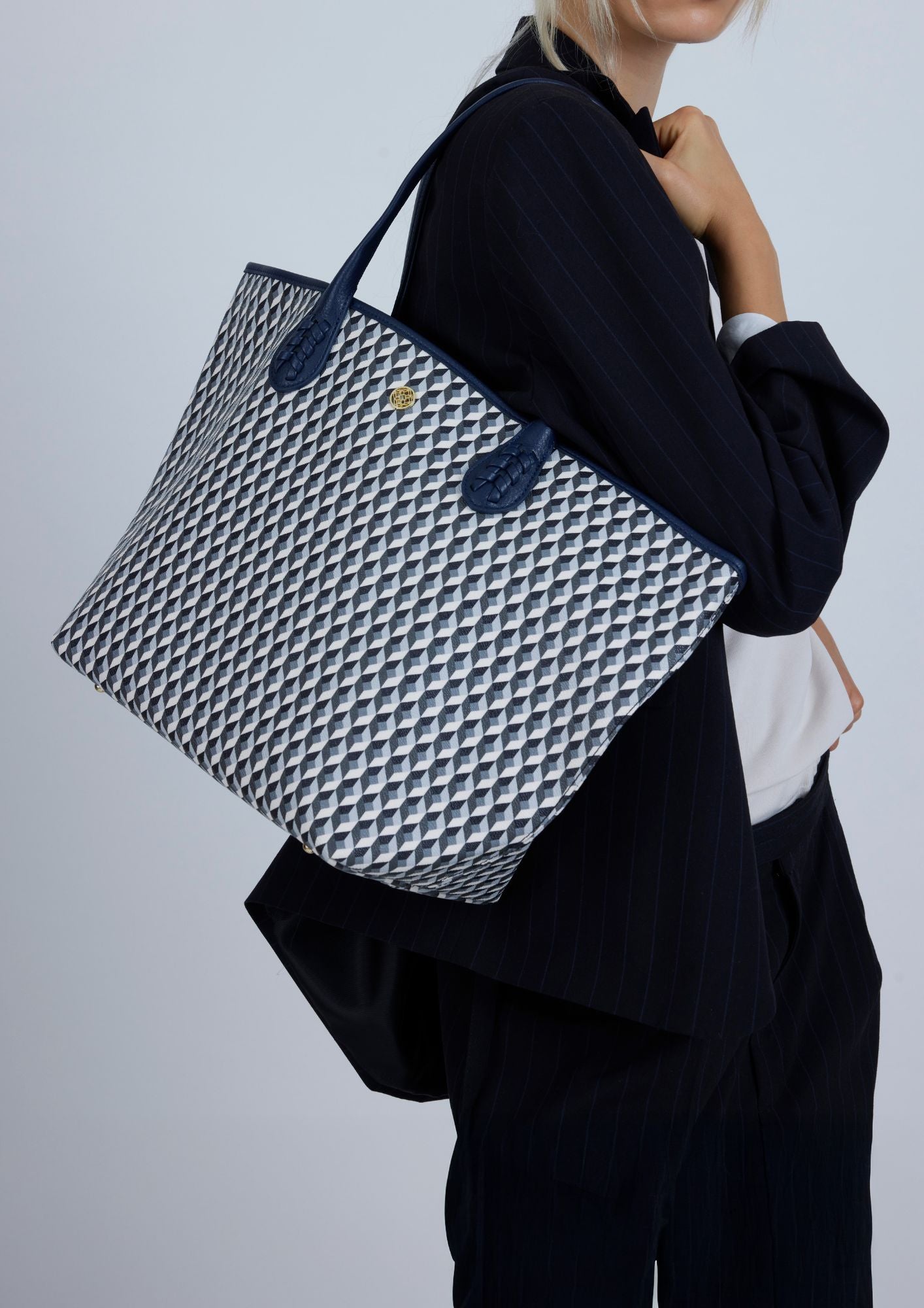 Purse Born B&W Navy