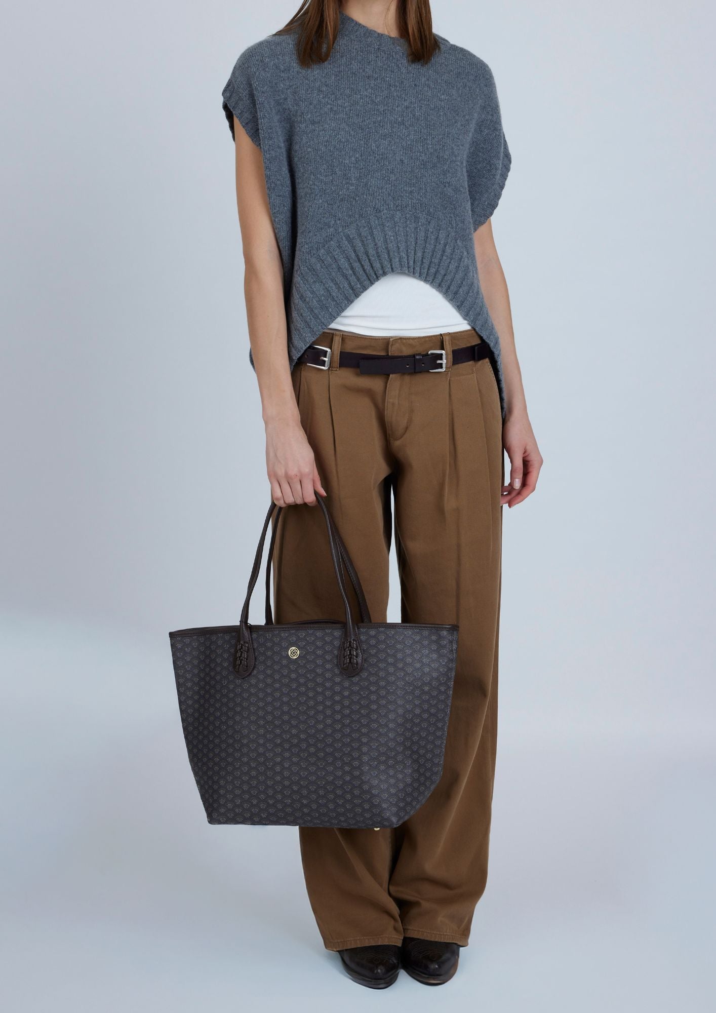 Handbag Kubu Brown