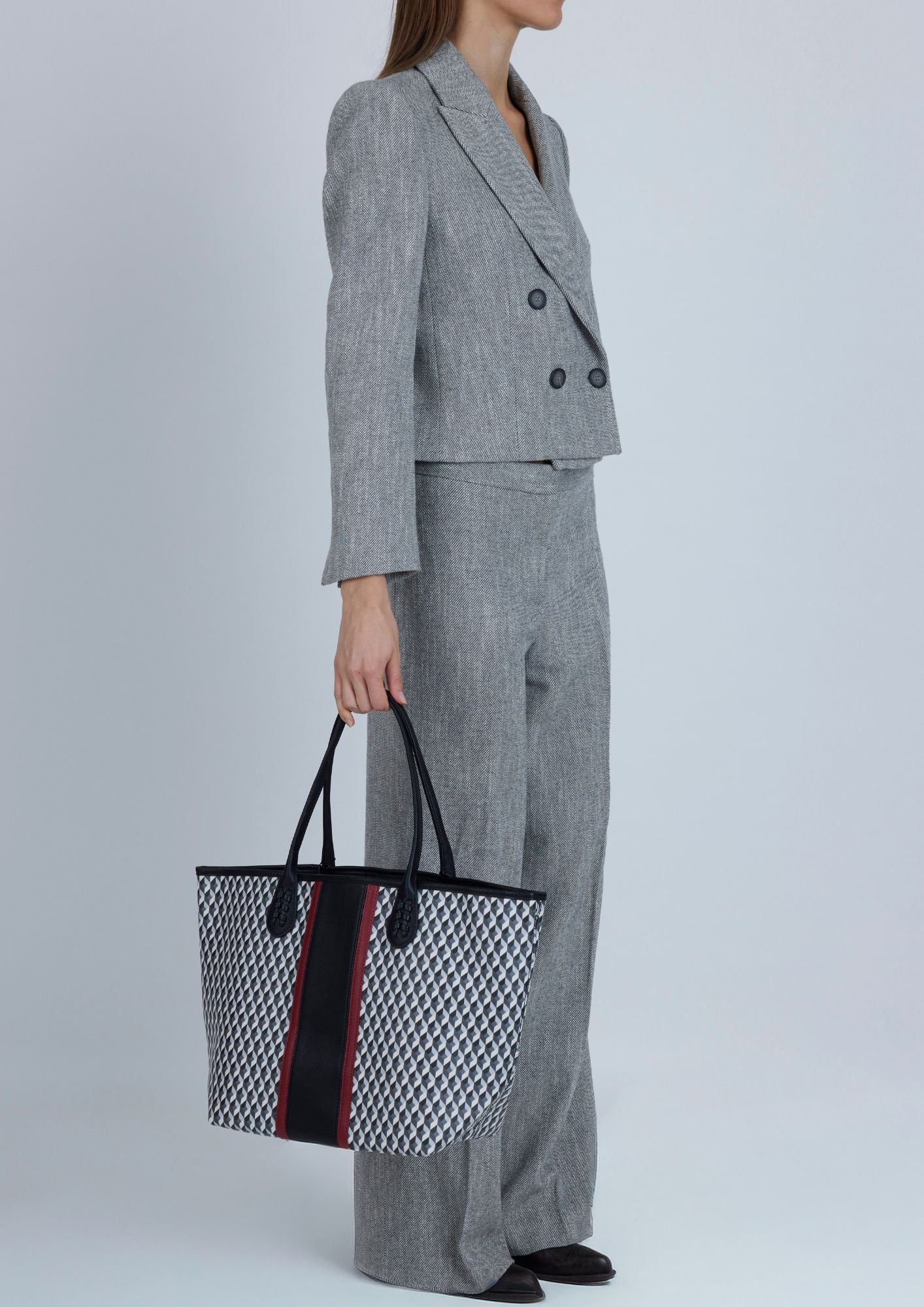Handbag Born Arrow B&W Black