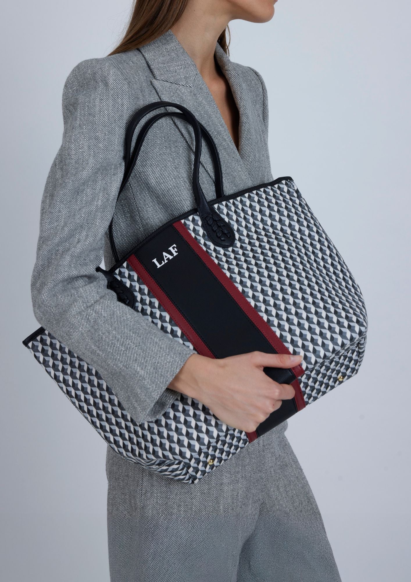 Handbag Born Arrow B&W Black