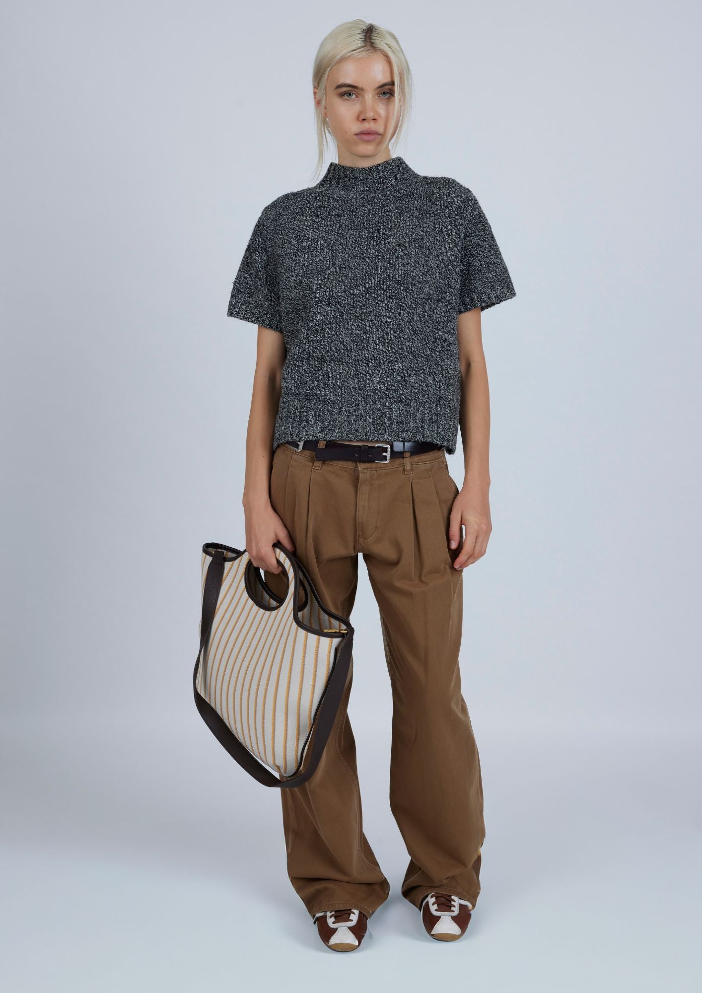 Benat Hobo Beige Handbag