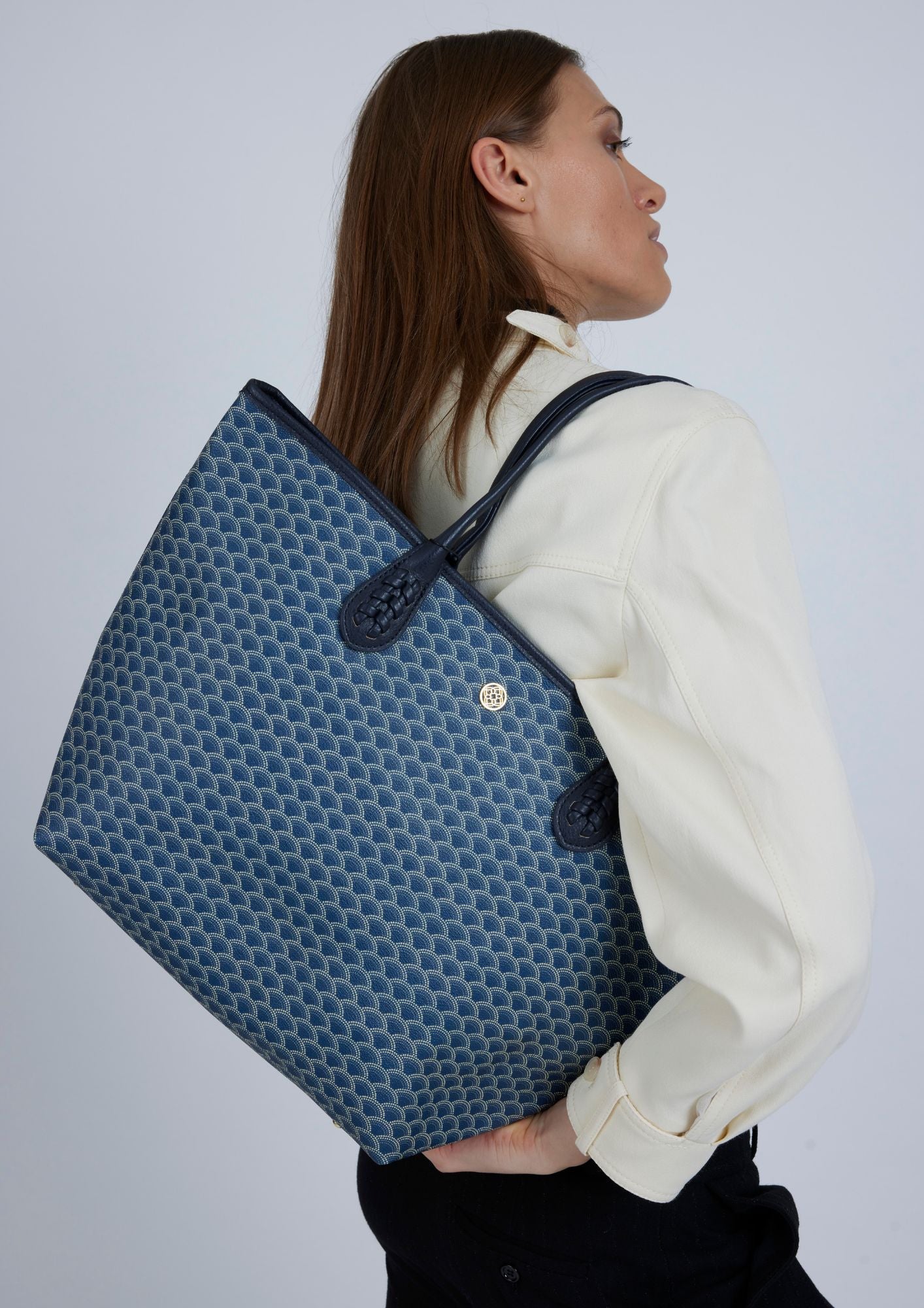 Handbag Kubu Navy Blue