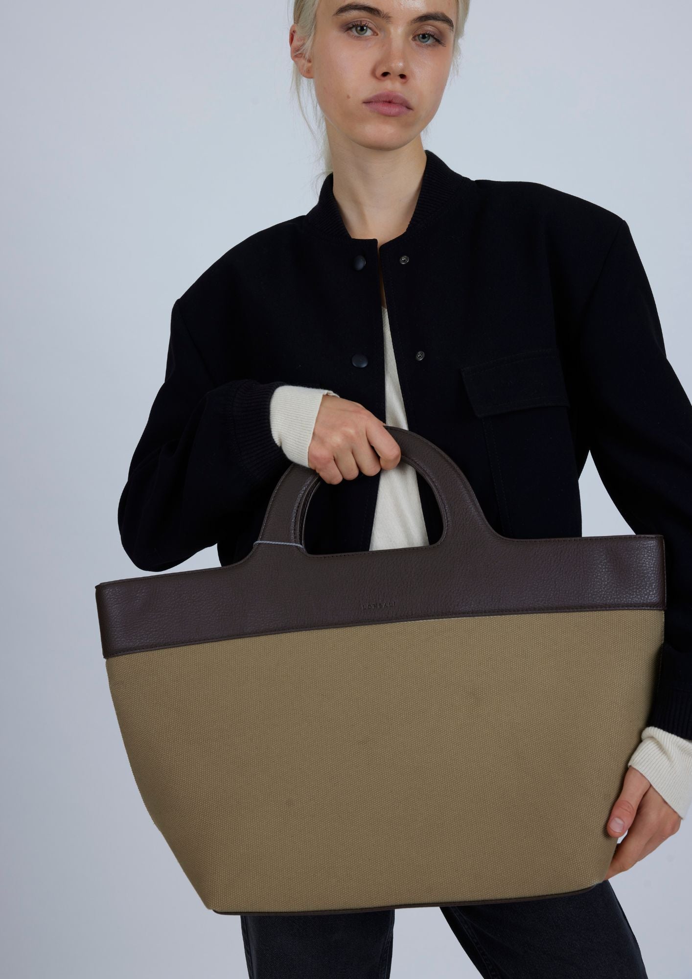 Osaka Large Khaki Bag