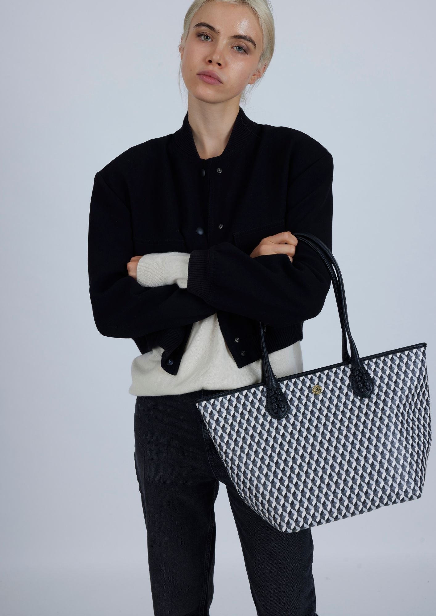 Purse Born Midi B&W Black