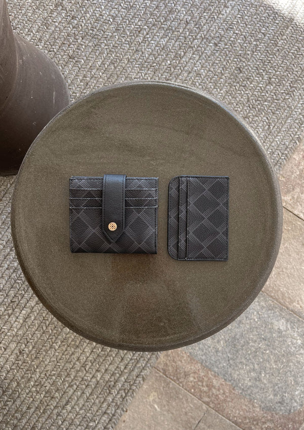 Square wallet Kensington Dark