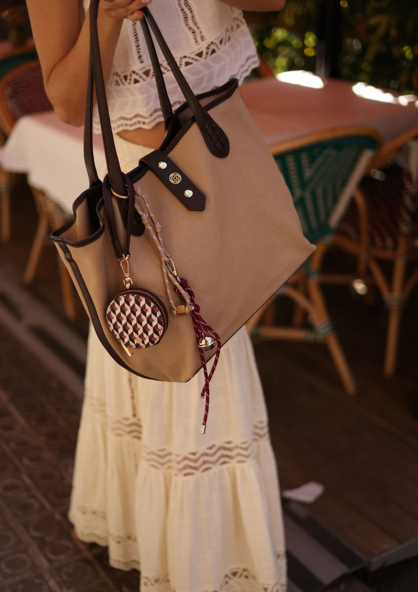 Bell Charm Bordeaux