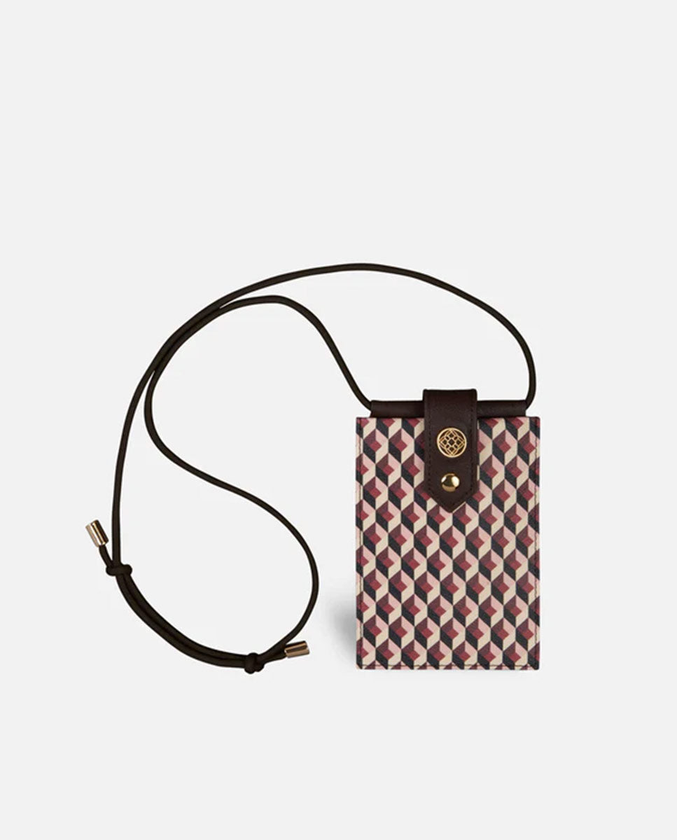 Mobile Case with zipper Born Cherry