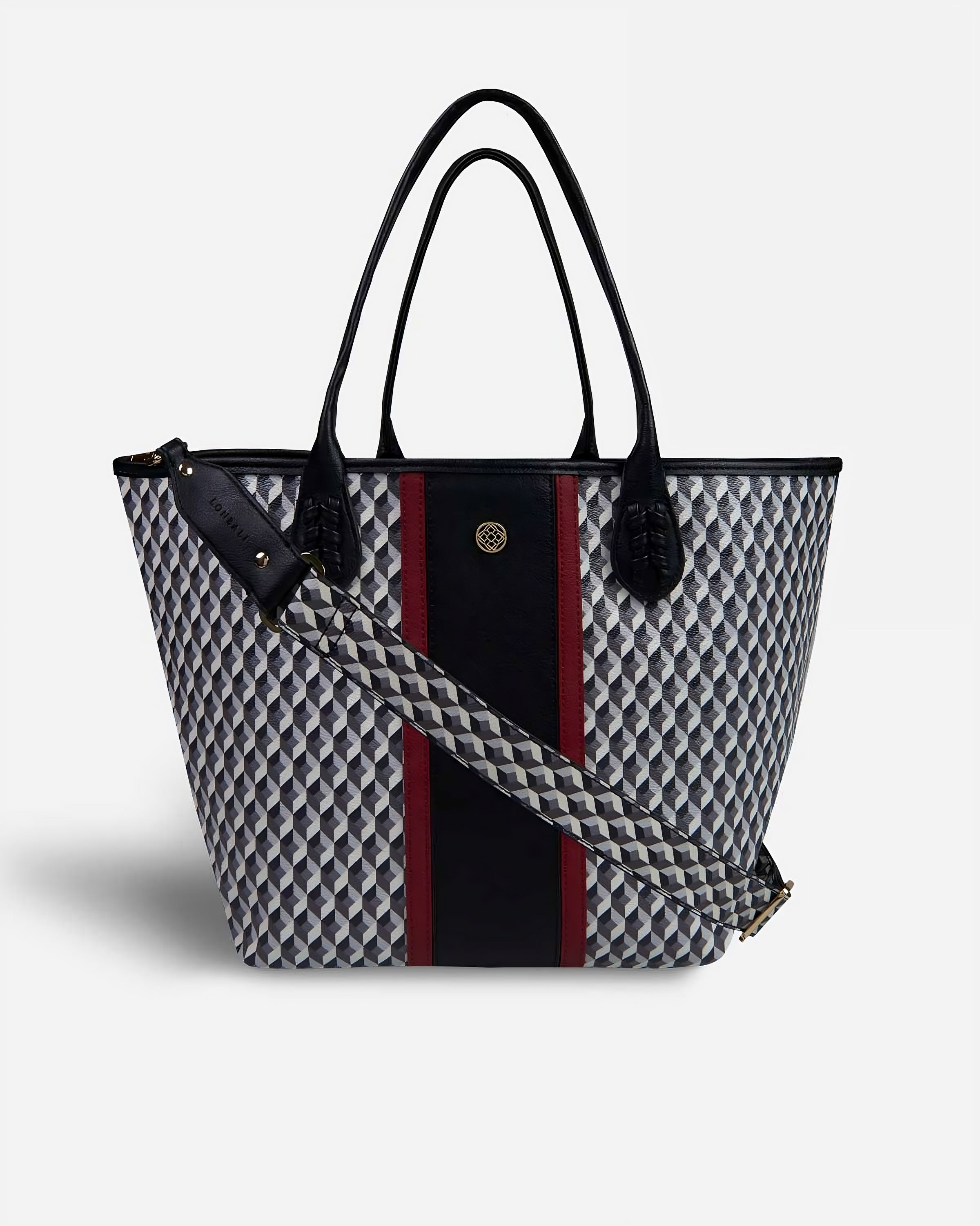 Handbag Born Arrow B&W Black