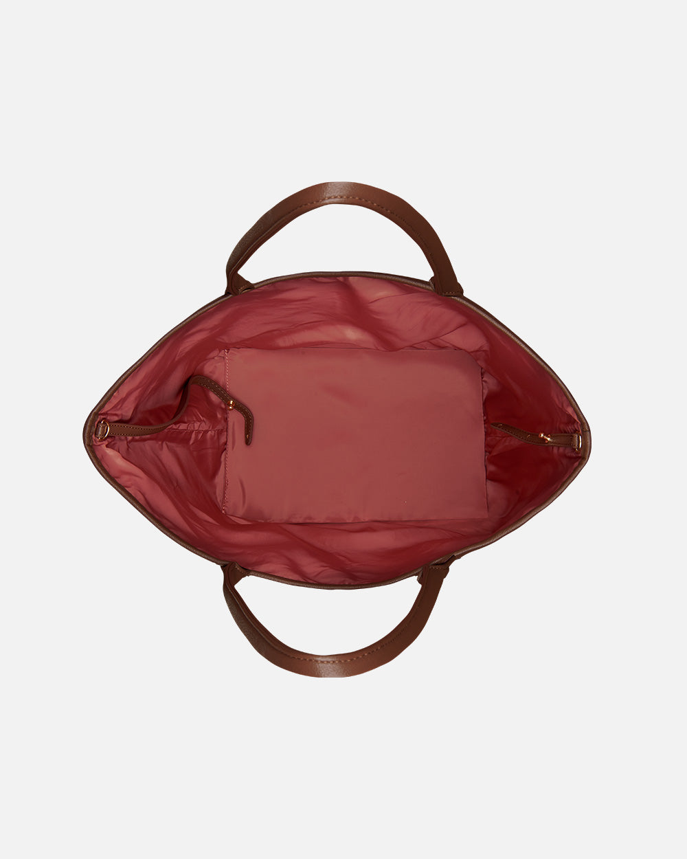 Red interior of the bag kensington shopper skin