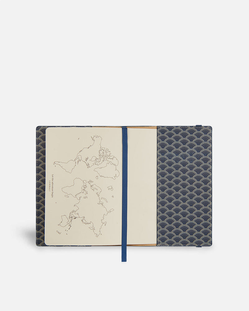 Libreta Kubu Azul Marino