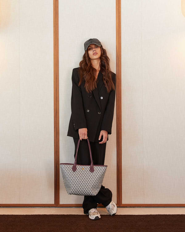 Purse Born Midi BW Wine