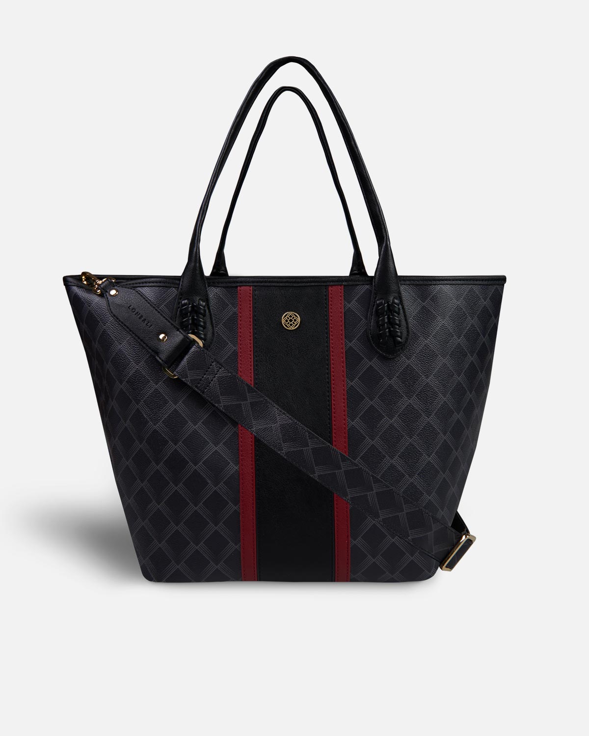 Shopper bag Kensington Arrow Dark with shoulder strap