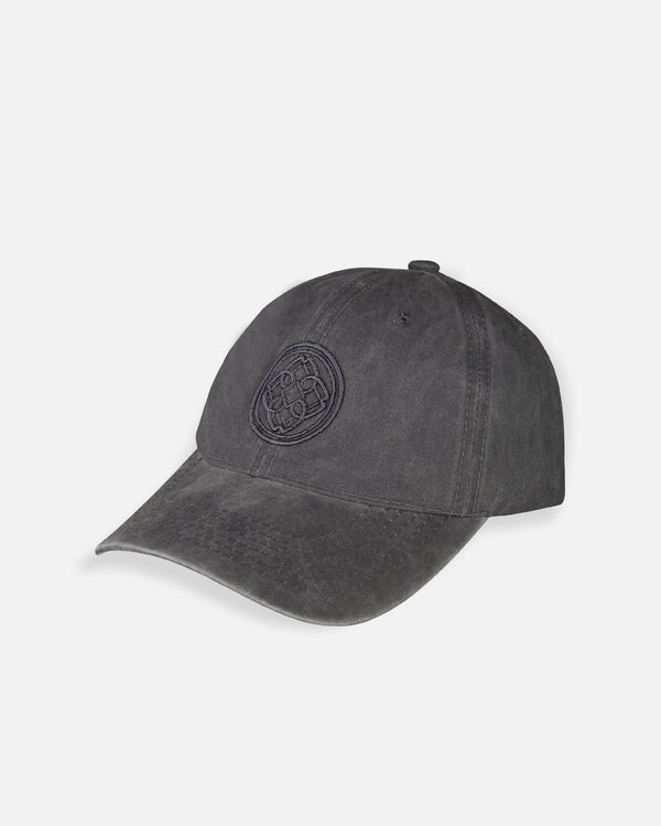 Washed effect cap Gray