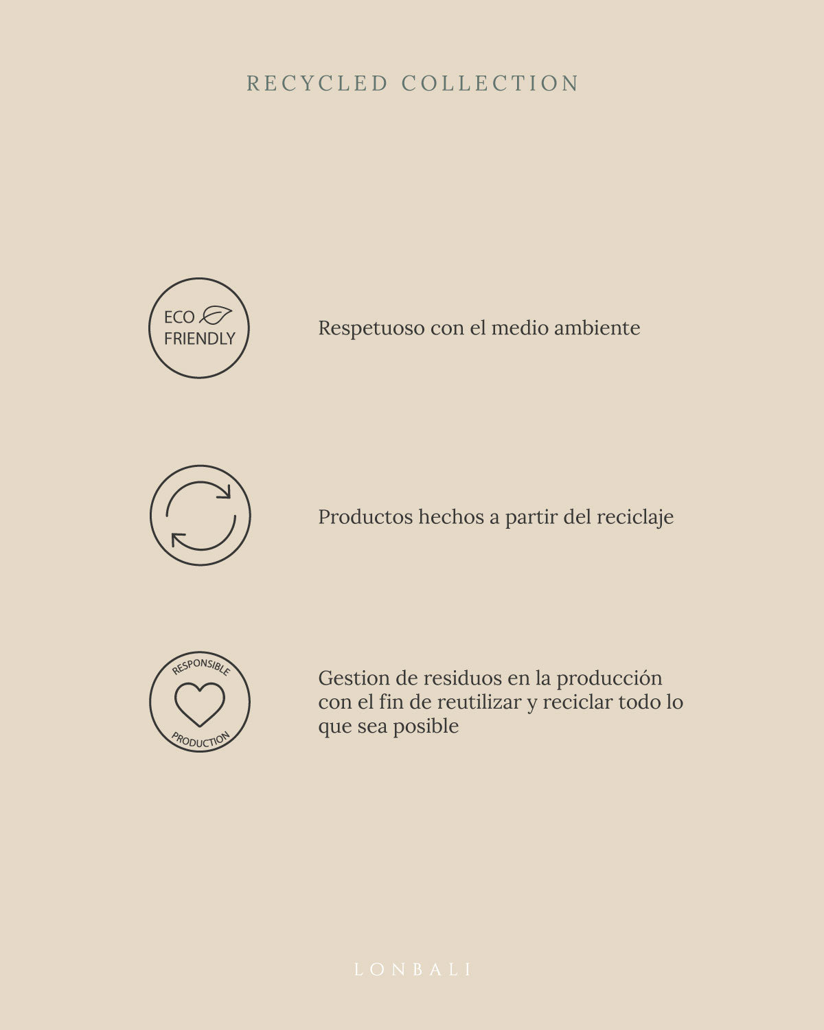 Shopper bag Basic Conscious  Beige