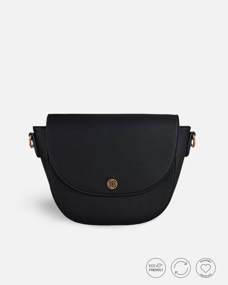 bolso bandolera negro para mujer