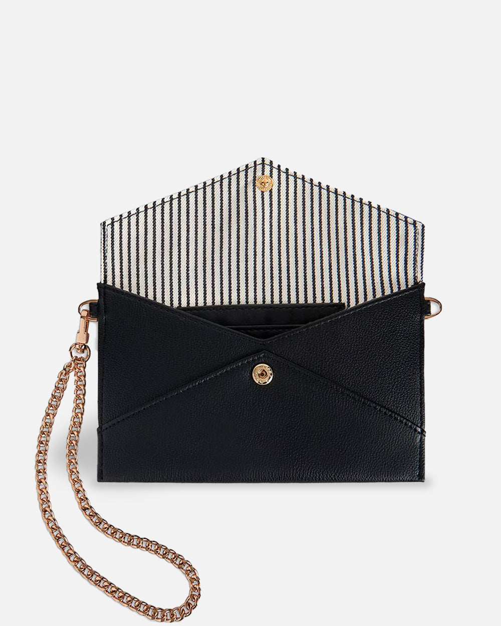 women's black shoulder bag recycled materials inside