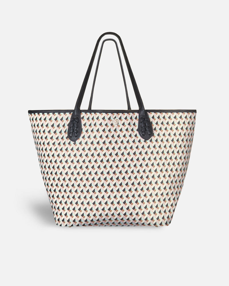 Bolso shopper estampado geométrico sweet