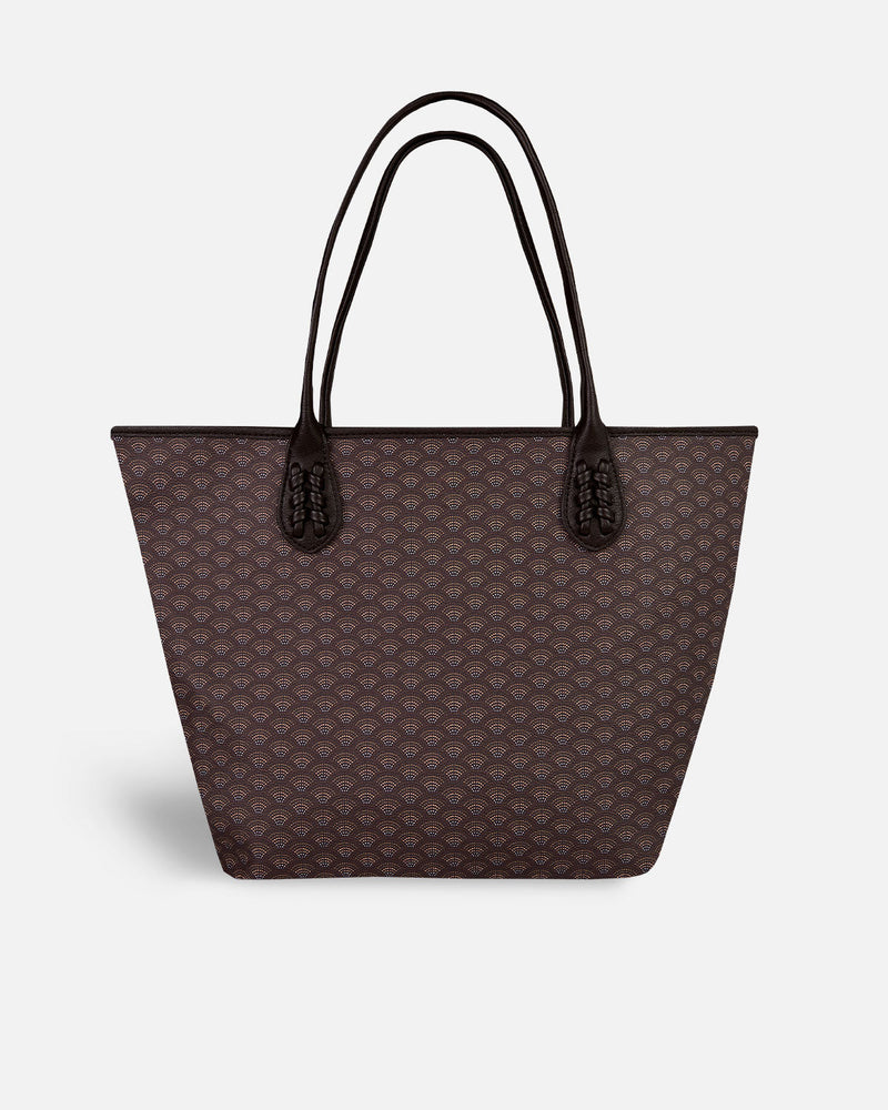 Bolso shopper Kubu Marrón