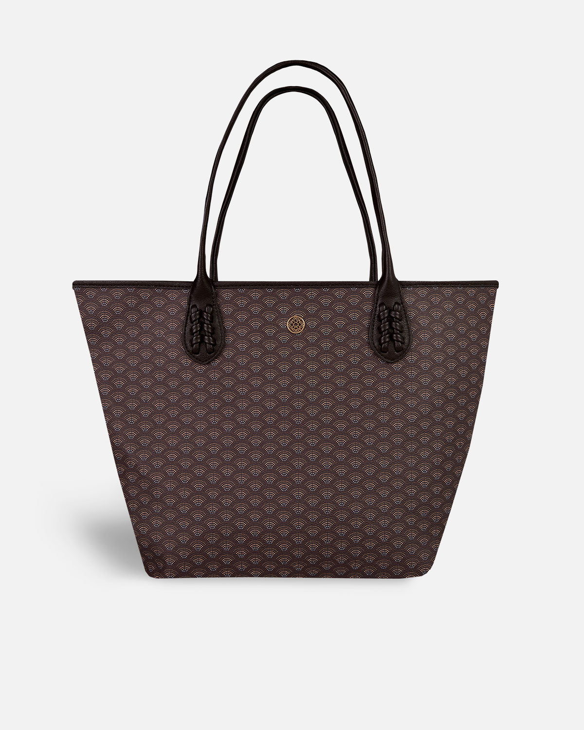 Brown shopper bag