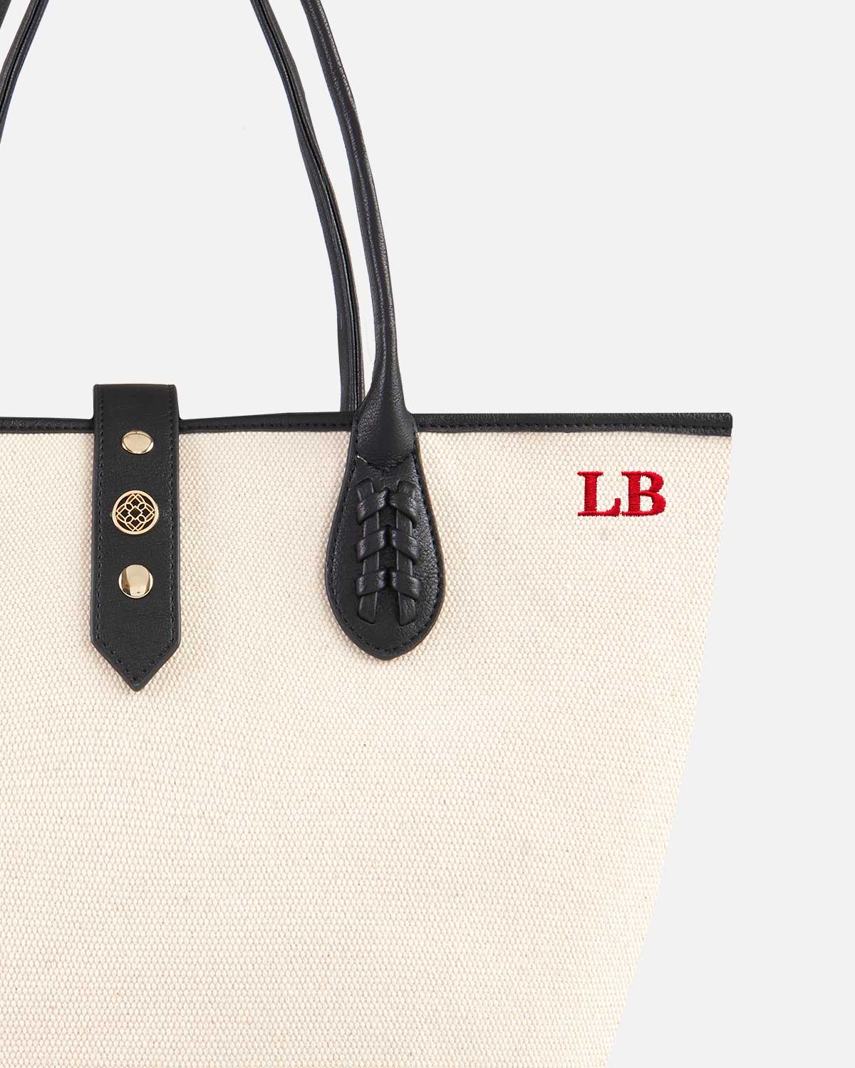 White shopper bag