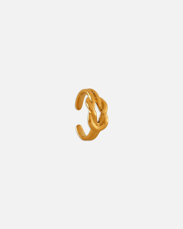 Ring with knot for women