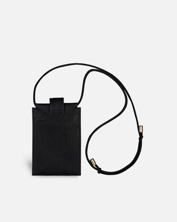 Mobile case with zipper Born BW Black