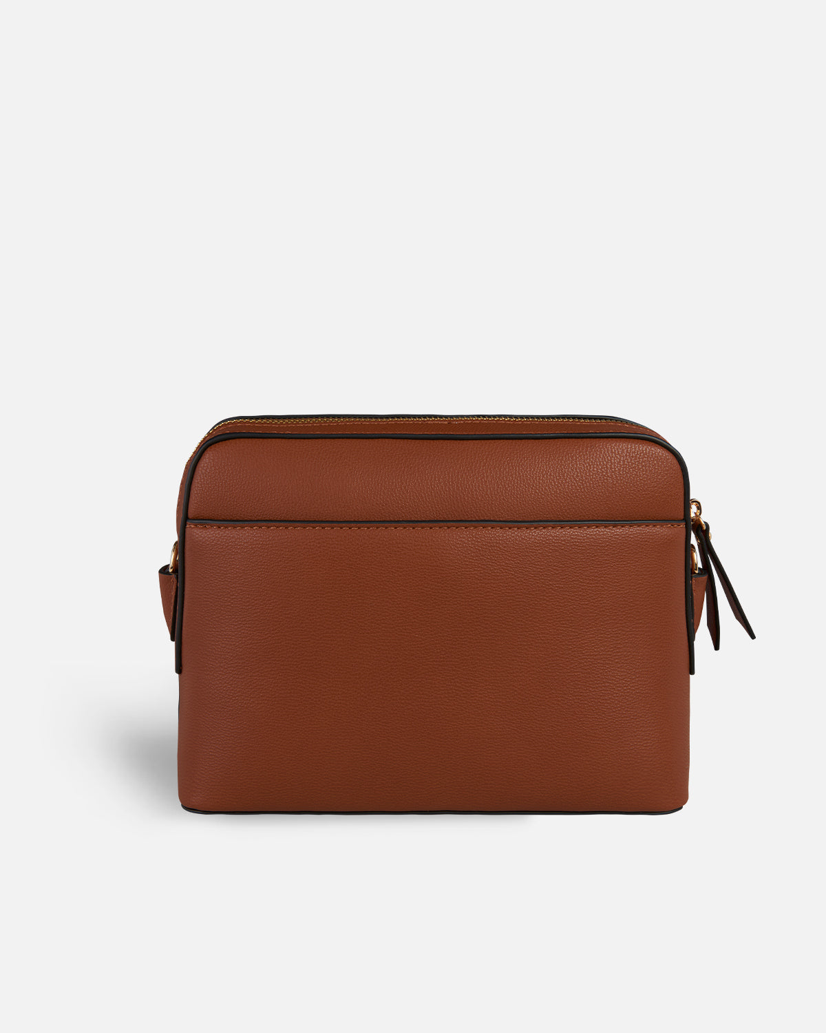 back brown shoulder bag camel