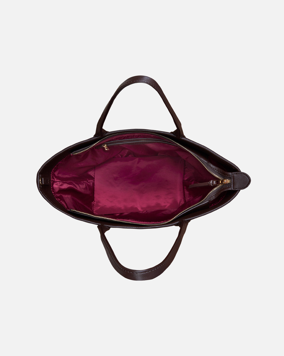 Purple lining bag