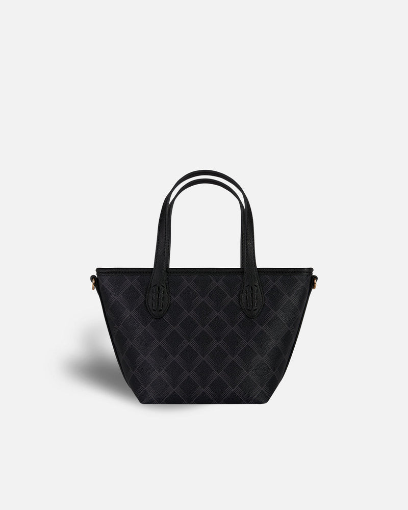 bolso shopper pequeño kensington negro trasera